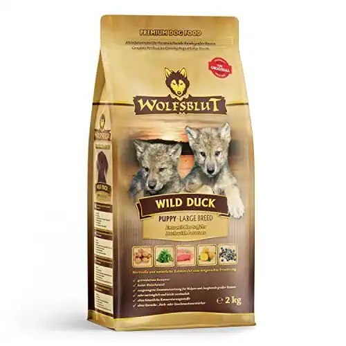 Wolfsblut Wild Duck Puppy Large Trockenfutter für Welpen großer Rassen