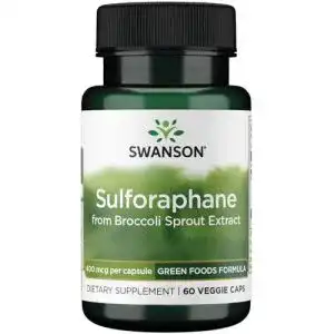Brokkoli-Kapseln von Swanson mit Broccoli Sprout Extract