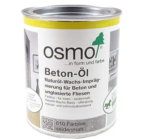 Steinöl Osmo Beton-Öl Farblos 2,50 l – Imprägnierung für Betonoberflächen