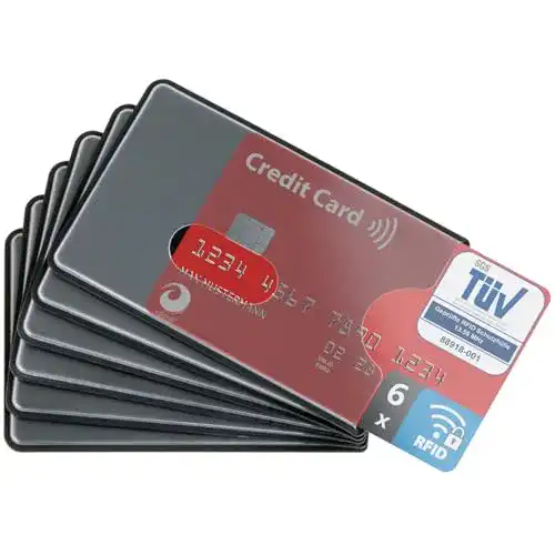 RFID Blocker valonic geprüfte Schutzhülle für Karten
