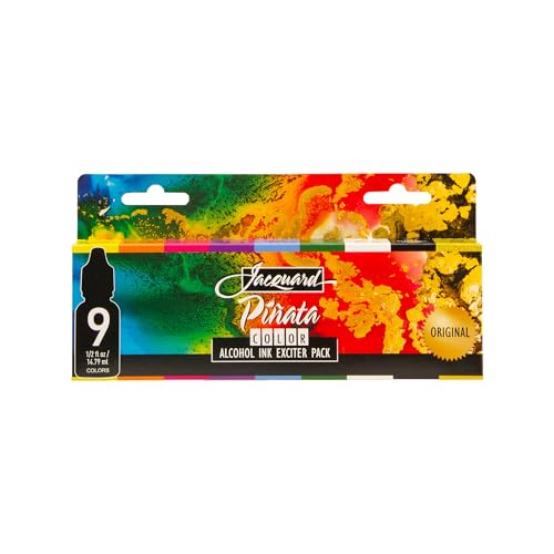 Alkoholtinte Jacquard Starter-Set mit 9 Farben