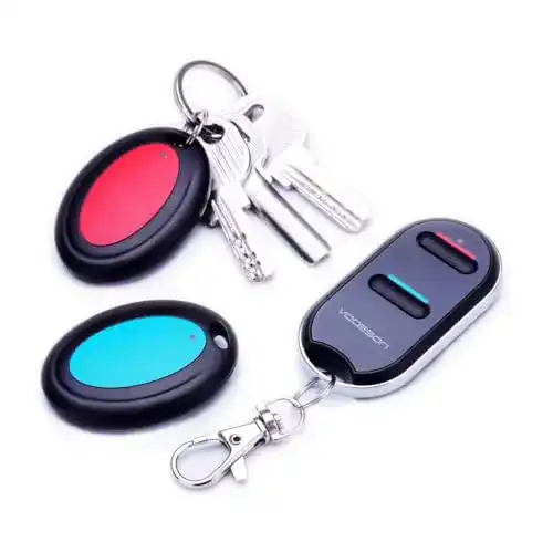 VODESON Wireless Schlüsselfinder – RF Key Finder mit 2 Empfängern