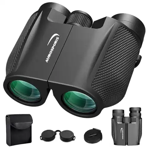 Kompaktes Fernglas Aurosports 12×32 für Erwachsene