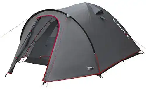 High Peak Nevada 3 Kuppelzelt mit Vorbau für Camping und Outdoor