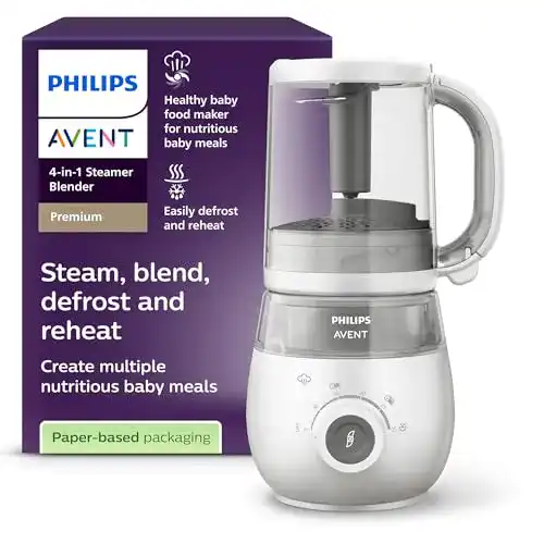 Babynahrungszubereiter Philips Avent 4-in-1 Dampfgarer