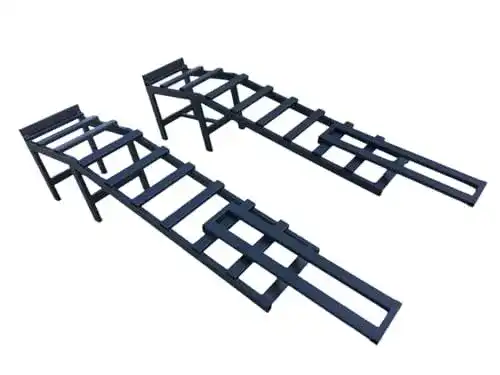 Auffahrrampe Majdtech 2 x 4000 kg mit Verlängerung für Fahrzeuge