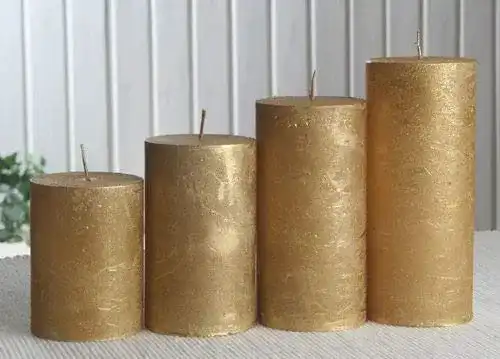 Adventskerzen von CandleCorner – Rustik-Stumpenkerzen im Set