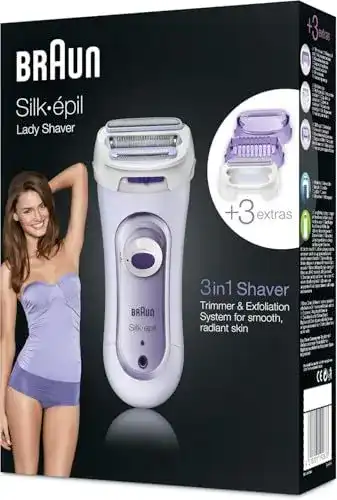 Damenrasierer Braun Silk-épil Lady Shaver elektrisch 3-in-1
