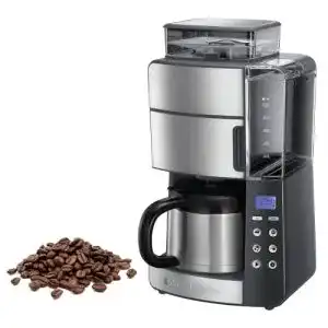Russell Hobbs Kaffeemaschine mit Mahlwerk und Thermokanne