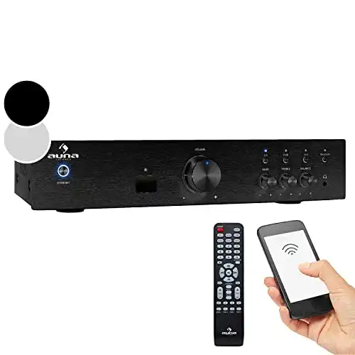 Auna AV-Receiver HiFi Stereo Mini Verstärker für Musikgenuss