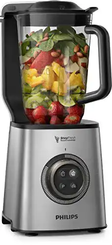 Philips Standmixer HR3752/00 mit Vakuumtechnologie und 1,8 l Behälter