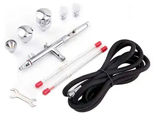 Airbrushpistole Fengda FE-183K – Dual-Action mit Schwerkraftzufuhr