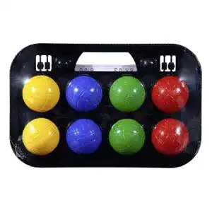 Boccia-Kugeln Simba 107401391 mit Tragekorb und 8 Spielkugeln