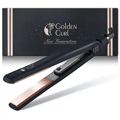 Glätteisen Golden Curl für Locken und Glätten mit 5 Jahren Garantie
