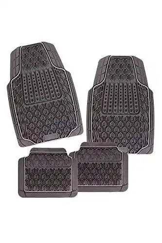 Auto-Fußmatten CarFashion Tamburello, robustes 4-teiliges Set