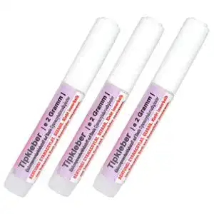 Nagelkleber Nailfun 3 Stück Tipkleber 2g für professionelle Anwendungen