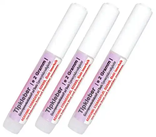 Nagelkleber Nailfun 3 Stück Tipkleber 2g für professionelle Anwendungen