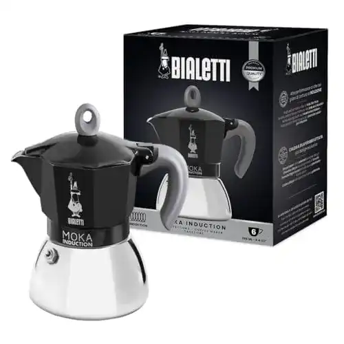 Bialetti Moka Induction Moka-Kanne für alle Herdarten