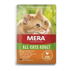 Mera Katzenfutter Mera Cats Adult Huhn, Nassfutter für Katzen