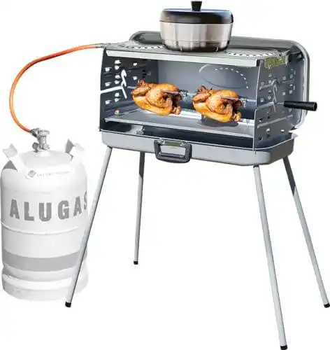 Campingkocher Berger Klappbar Gasgrill für Outdoor und Freizeit