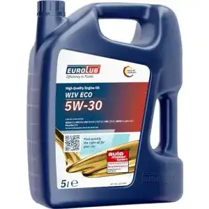 Motoröl 5W30 Eurolub WIV ECO SAE 5W-30, 5 Liter für Autos