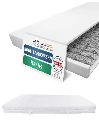 AM Matratze Bonellfederkernmatratze 140×200 cm