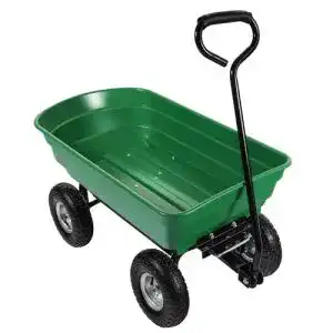 Gartenwagen mit Kippfunktion und 75 Litern Volumen