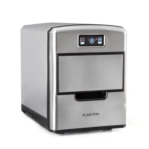 Klarstein Eiswürfelmaschine Klein für 12 kg Eiswürfel pro Tag