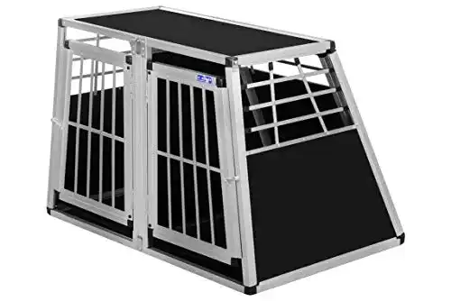 Hundetransportbox Alu Alpuna N30 75x110x75 cm für Hunde