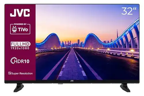 JVC Fernseher 32 Zoll Smart TV mit TiVo und Triple-Tuner