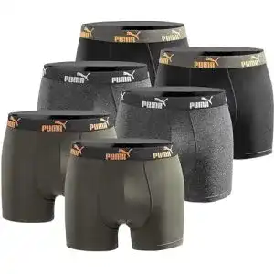 Puma Boxershorts Herren Limited Statement Edition 6er Pack