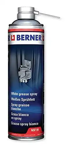 Weißes Sprühfett Berner 500 ml für Schmieranwendungen