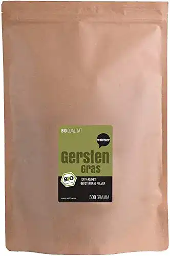 Gerstengraspulver Bio in Rohkostqualität von Wohltuer