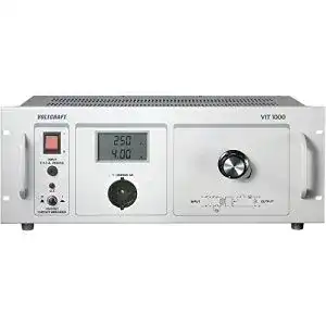 Trenntrafo Voltcraft VIT 1000 mit einstellbarem Spannungsbereich 1-250 V