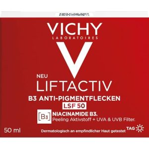 Vichy Tagescreme gegen Pigmentflecken mit LSF 50 für reife Haut