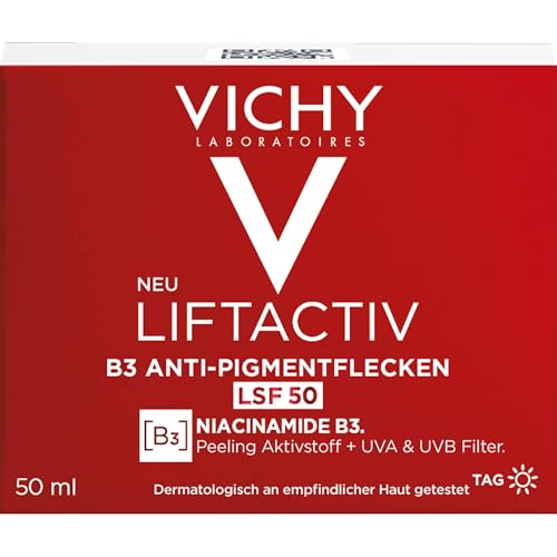 Vichy Tagescreme gegen Pigmentflecken mit LSF 50 für reife Haut