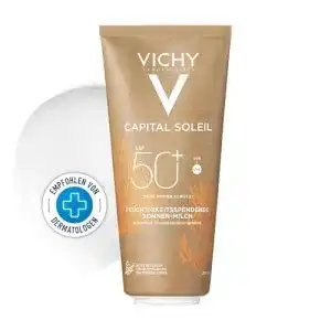 Vichy Sonnencreme Capital Soleil feuchtigkeitsspendende Sonnenmilch LSF 50+