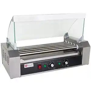 Hot Dog Maker Beeketal ‚BH5WG‘ Profi Hot Dog Grill