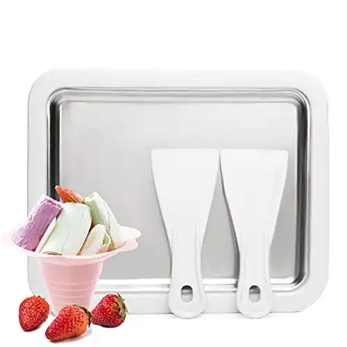 Eisplatte JoyMech für die Herstellung von Rolled Ice Cream