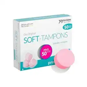 Tampon Joydivision Soft-s professional, 50 Stück, fadenlos für Menstruation