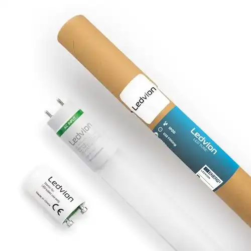 LED-Röhre 120 cm von Ledvion, 18W, 6500K, energieeffizient