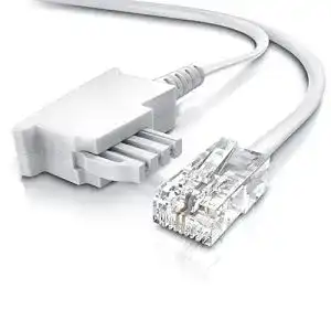 Telefonkabel Csl-Computer – Internetkabel TAE-F auf RJ45 – 6m