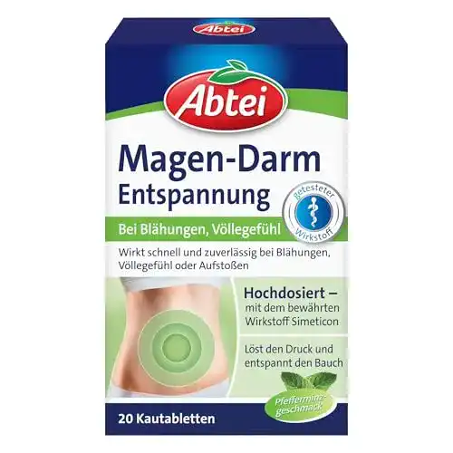Mittel gegen Blähungen von Abtei zur Magen-Darm-Entspannung