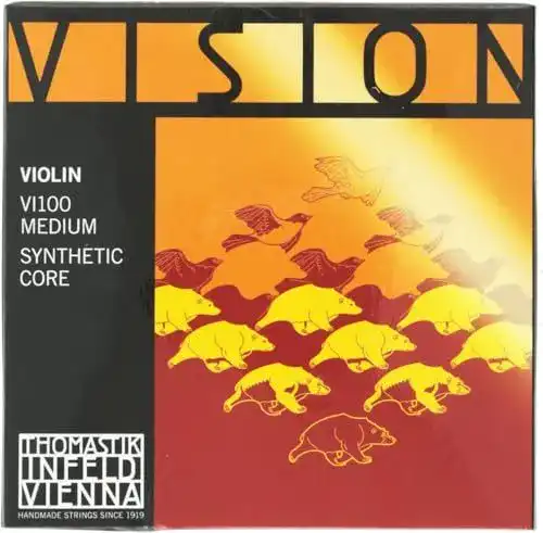 Thomastik VI100 Geigensaiten für Violine Vision synthetisch