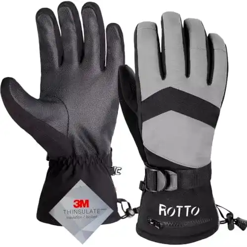 Skihandschuhe Damen Rotto Flying Tern wasserdicht für Wintersport