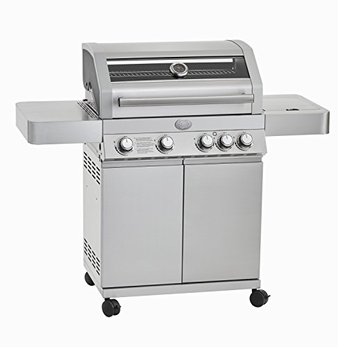 Gasgrill 4 Brenner RÖSLE Rösle BBQ-Station Videro G4, Gasgrill