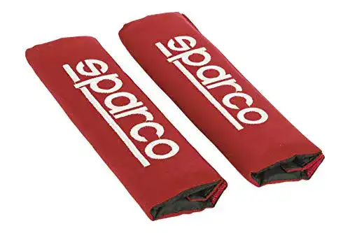 Gurtpolster Sparco SPC1204RD Sitzgurt Polsterung Rot