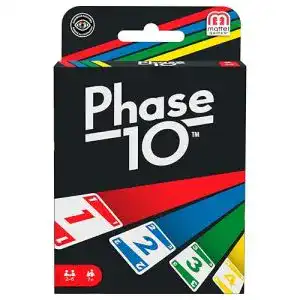 Spielkarten Mattel Games FFY05 Phase 10 Kartenspiel ab 7 Jahren