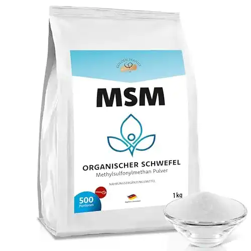 MSM Pulver von Golden Peanut – Methylsulfonylmethan in hoher Reinheit