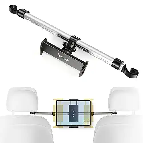 Tablet Halterung für das Auto Luxtude Metall Halterung für Kopfstütze